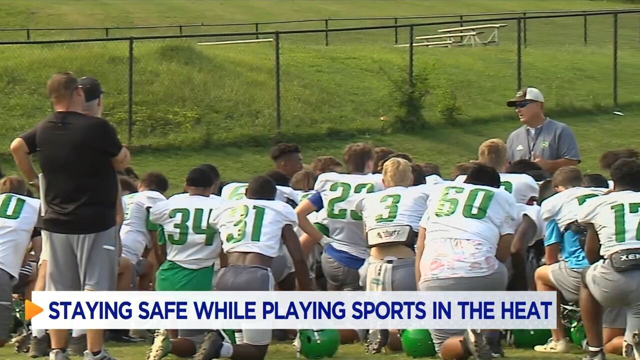 Safety tips for children and teens playing sports in the Summer heat